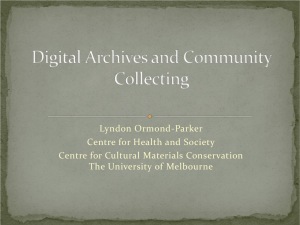 Indigenous knowledge and material culture in the digital age