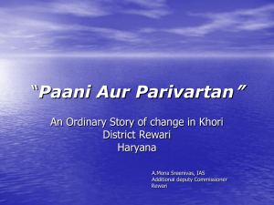 Success Story - Department of Land Resources