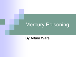 Mercury Poisoning
