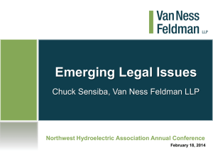 Charles Sensiba - Northwest Hydroelectric Association