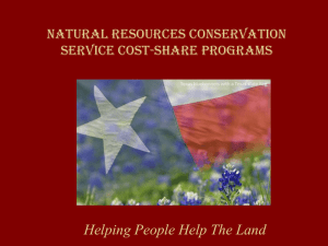 Cost Share Programs