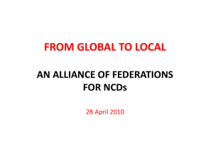 NCDs - World Heart Federation