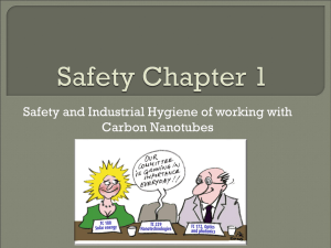 Nanomaterial Safety - ssunanotraining.org
