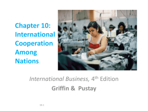 International Cooperation Among Nations