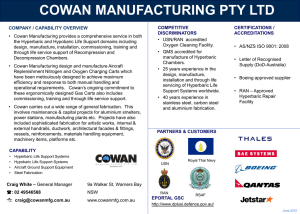 cowan manufacturing pty ltd