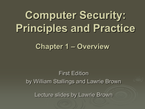 Computer Security: Principles and Practice, 1/e