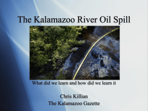 The Kalamazoo River Oil Spill