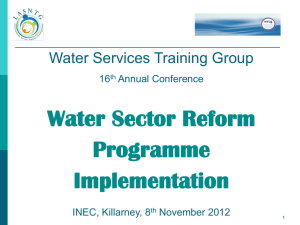 Developing SLAs Presentation Killarney PFleming.