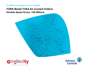 EU_ YVAA _Presentation - York by Johnson Controls