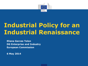 For a European Industrial Renaissance