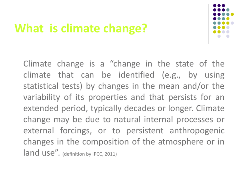 Climate change and Greece