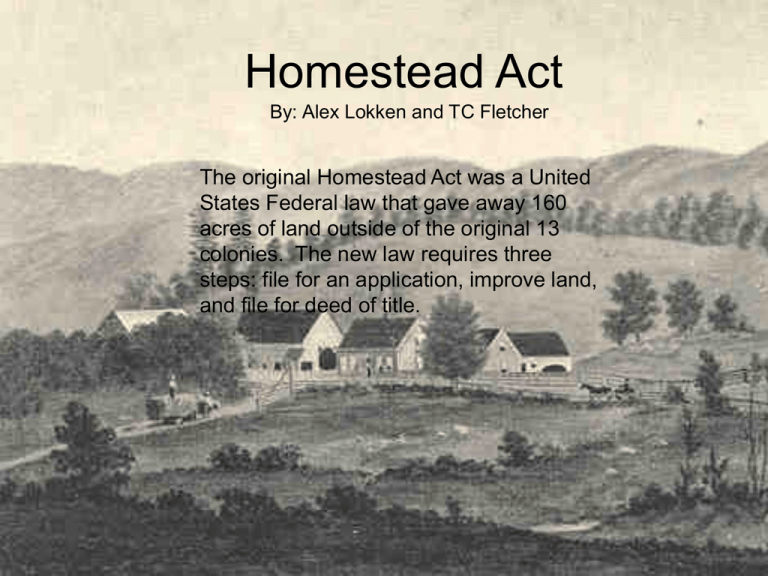 Homestead Act   005506890 1 B0ca8b9df1a7a524e50304b663ad34c9 768x994 