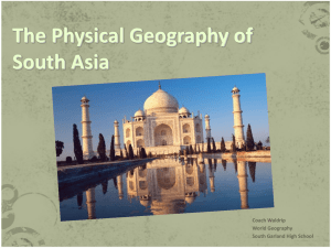 South Asia Powerpoint
