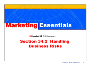 Handling Business Risks