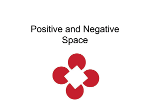 Positive and Negative Space