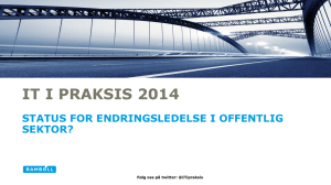IT i praksis 2014 – Morten Skodbo