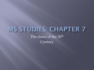 MS STUDIES: Chapter 7