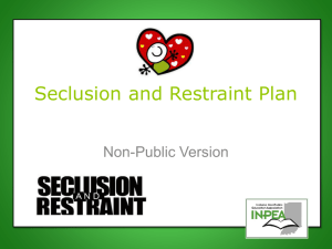 Seclusion-And-Restraint-Plan-Powerpoint