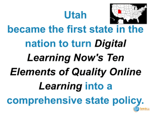 Turning the Ten Elements of Digital Learning Now Into A High