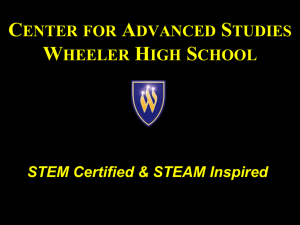 Magnet Open House Presentation Oct Nov 2014