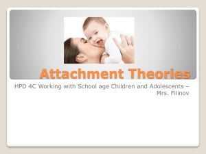 12. PP Attachment Theories