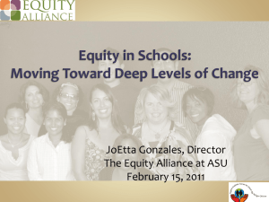 Moving Toward Deep Levels of Change