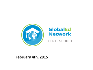 GlobalEd Network MTG Power Point
