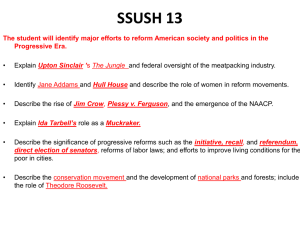 Progressive Era Reforms: Key Figures & Movements