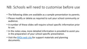 BYOx sample parent presentation (PPT, 370KB)