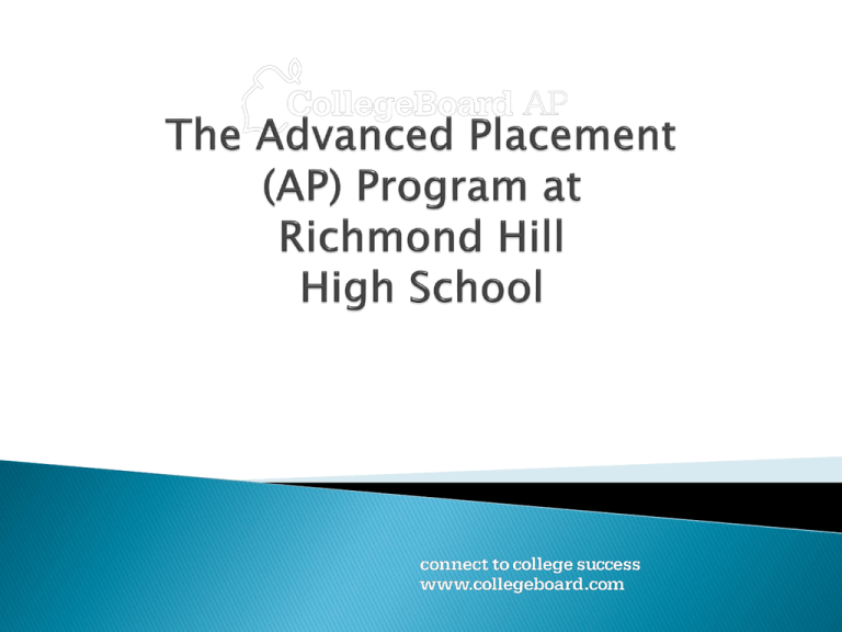 AP at RHHS York Region District School Board