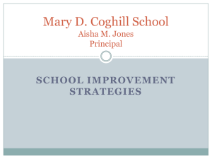 Mary D. Coghill School Aisha M. Jones Principal - OPEN-NOLA