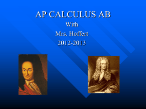 AP CALCULUS AB - East Penn School District