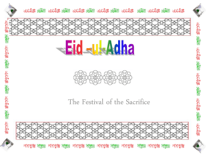 Eid ul-Adha: Festival of Sacrifice - Celebrations & Traditions