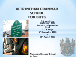 Altrincham Grammar School for Boys