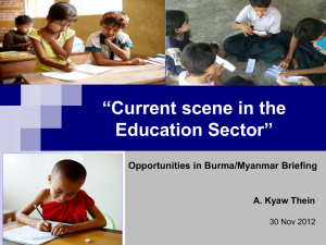 A. Kyaw Thein - The Training Gateway