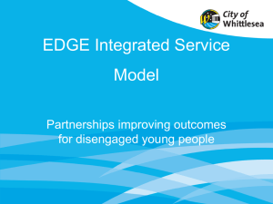 Partnerships improving outcomes for disengaged young people