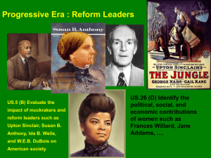 Progressive Reform Leaders