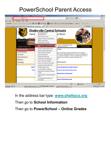 PowerSchool Parent Access