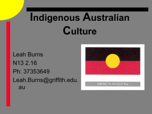 Indigenous Australian Culture