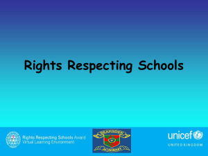 RRSA Powerpoint - Bearsden Academy