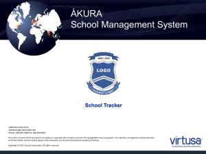 School Management System St. Joseph`s College