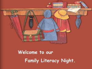 Family Literacy Night