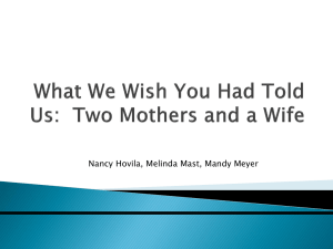 What We Wish You Had Told Us - Minnesota Brain Injury Alliance