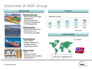 AGR Peteroleum Servcies PowerPoint