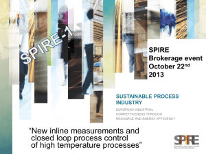 BFI - New inline measurements and closed loop process