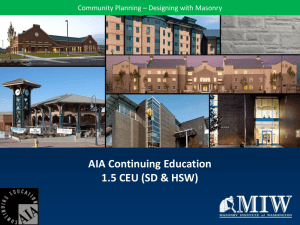 Class II - Masonry Institute of Washington