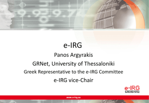 e-Infrastructure Commons White Paper 2013