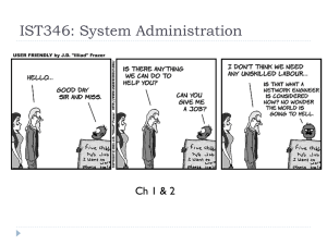 System Administration: Roles, Challenges, and Profession