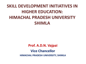 skill development initiatives in higher education