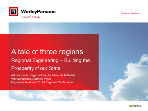 A Tale of Three Regions - By Adrian Smith